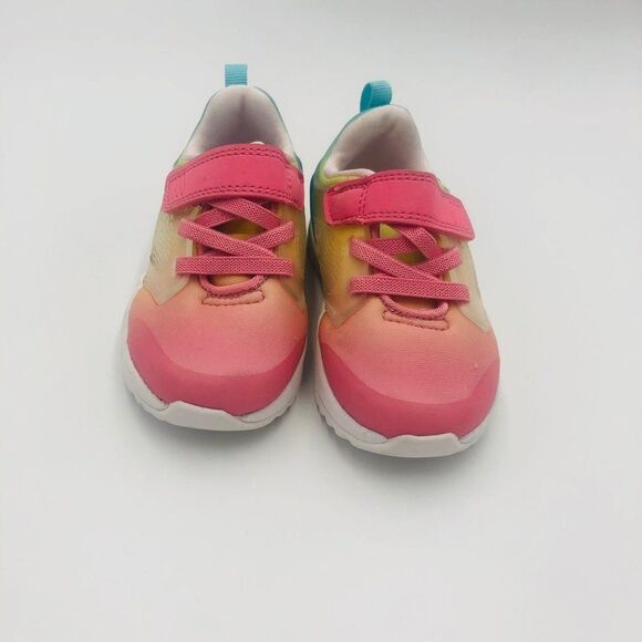 Brand New Cat &‎ Jack Toddler Multicolored Baby Girl Sneakers Size 7 - Picture 1 of 5